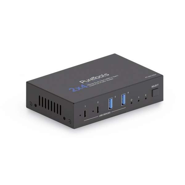 2x4 USB 3.2 Gen1 Switch with 5Gbps | PureLink | English