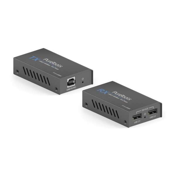 PureTools - ProAV USB 2.0 Extender Set - USB 2.0 480Mbps - 50m Reichweite