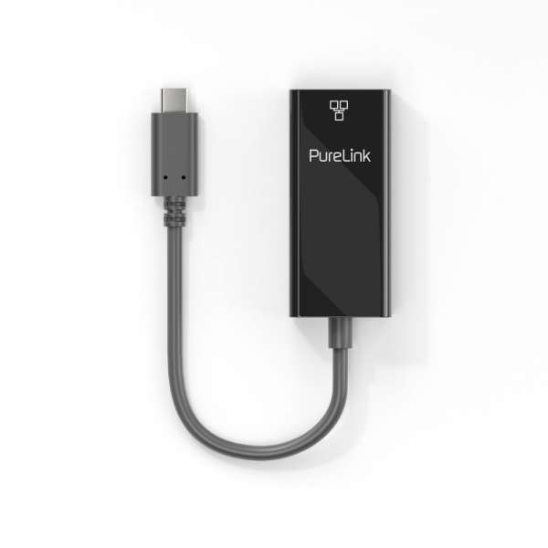 USB-C auf Ethernet Adapter - Gigabit 1000Mbps - iSerie - schwarz - 0,10m