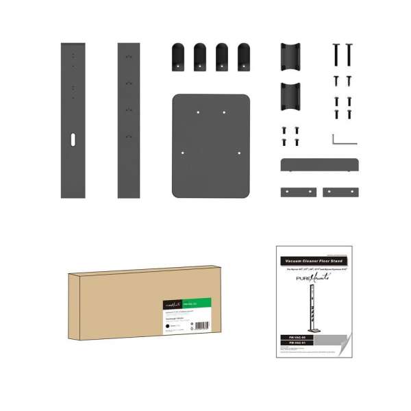 PureMounts® Staubsaugerständer für Dyson® Vacuum, schwarz