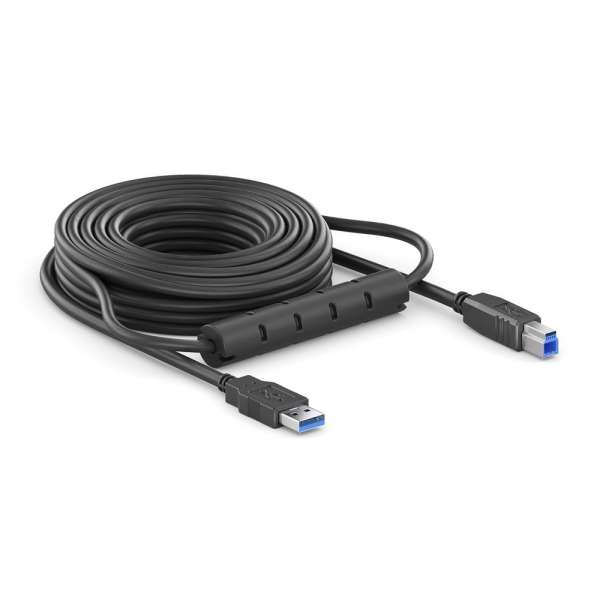 USB 3.2 Gen. 1x1 Aktiv Kabel - schwarz - 20,0m