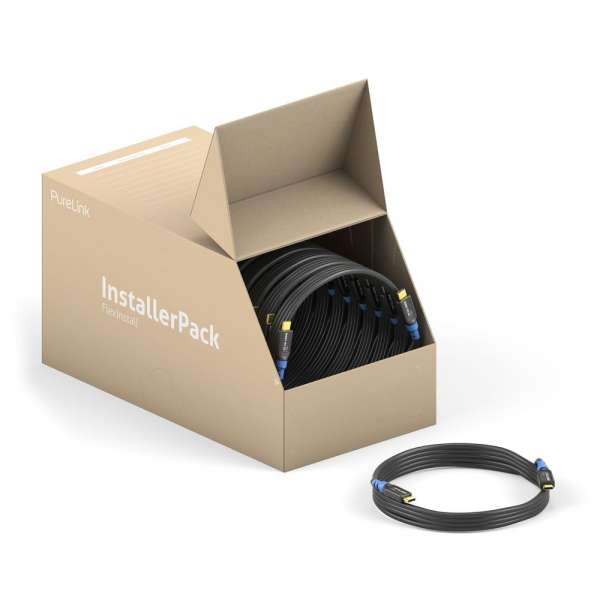 FlexInstall USB-A auf USB-A Kabel USB 3.2 Gen1x1 5Gbps 0.50m - Installer Pack 60 stk.
