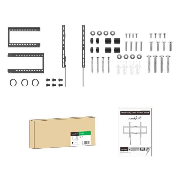 PureMounts® TV Halterung - FIX - VESA 600x400 - 37-80"