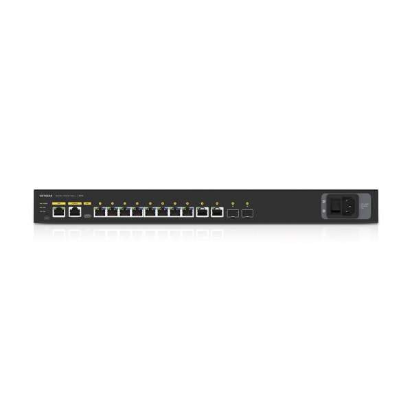 NETGEAR - M4250 12-Port 10G2XF PoE++ Stapelbarer Managed Switch (720W PSU)