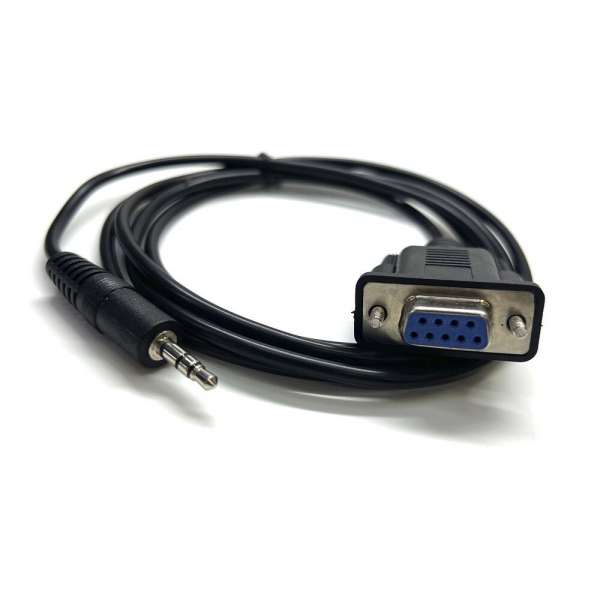 PureTools - RS232 Kabel, 3,5mm Klinke auf 9-poliges D-Sub, 1,5m