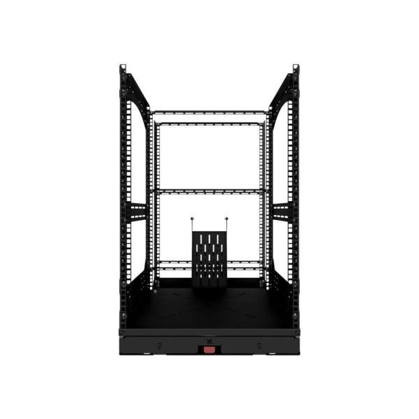 19" Auszieh- und drehbares Rack 16RU, 200kg Traglast, 490B x 608T x 785H