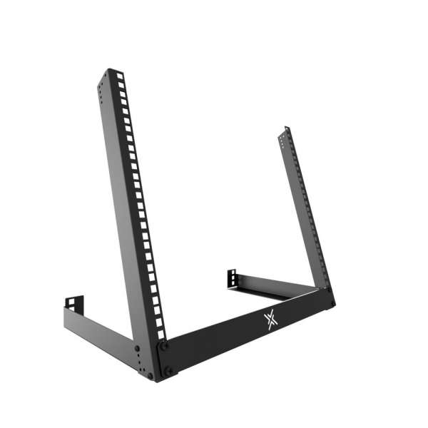 19" Desktop-Rack mit offenem Rahmen 9 HE, 30 kg Tragfähigkeit, 508 B x 308 T x 450 H
