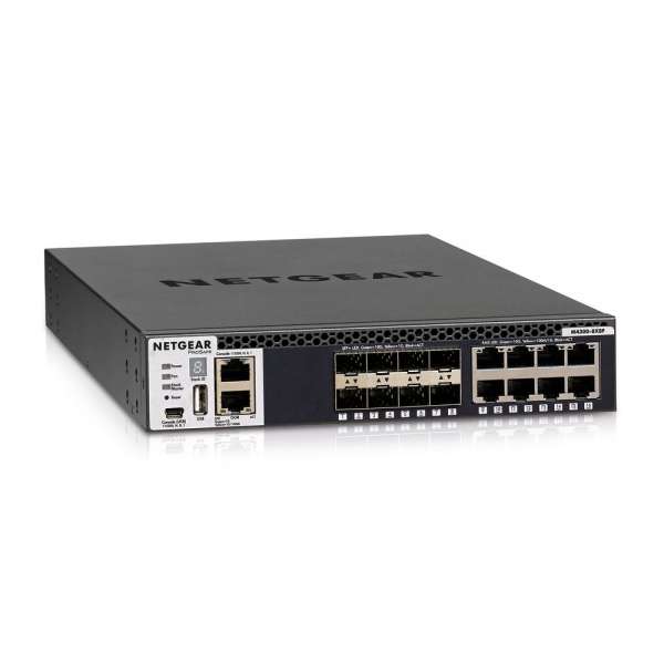 NETGEAR - M4300 16-Port (8X8F) 10G Stapelbarer Managed Switch