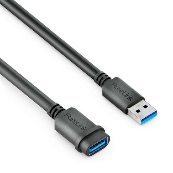 mediahub2 - ICS kompatibles USB-A F/M Verbindungskabel - 2,00m