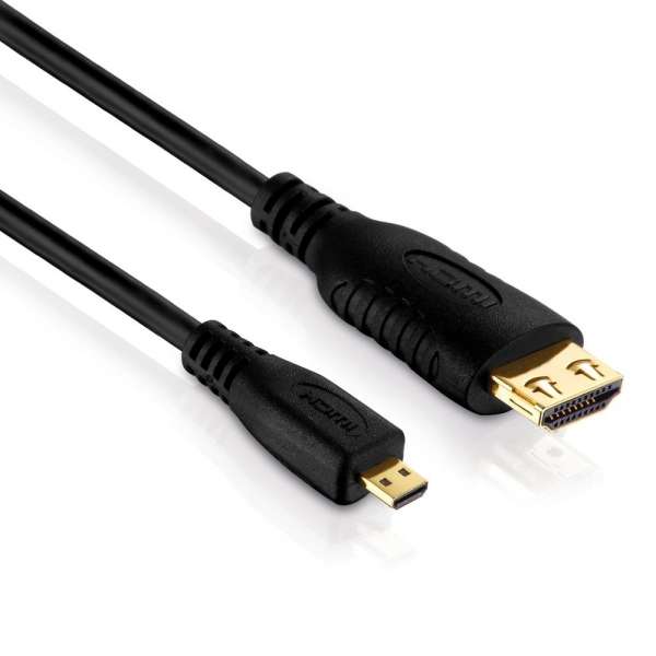 HDMI/Micro HDMI Kabel - PureInstall 3,00m