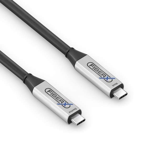 FiberX Serie - USB 3.2 Gen1x1 Aktives Glasfaser Kabel USB-C 15.0m