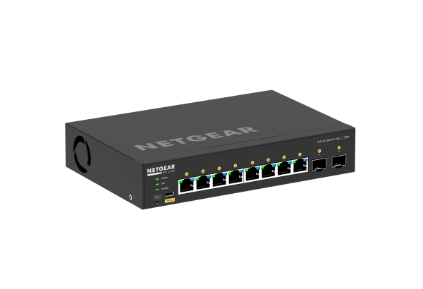 NETGEAR - M4250-8G2XF-POE+ 220W fully cpnt managed switch 8-PORT AV LINE