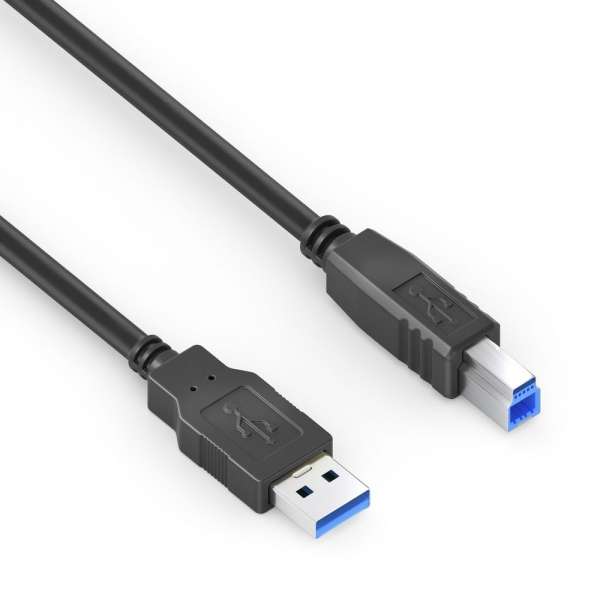 USB 3.2 Gen. 1x1 Aktiv Kabel - schwarz - 5,00m