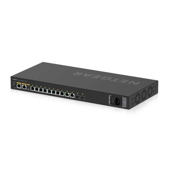 NETGEAR - M4250 12-Port 10G2XF PoE+ Stapelbarer Managed Switch (240W PSU)