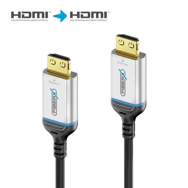 FiberX Serie - HDMI 8K Glasfaser Extender Kabel - 40m