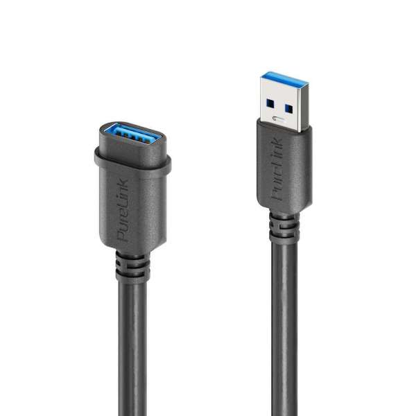 mediahub2 - ICS kompatibles USB-A F/M Verbindungskabel - 2,00m