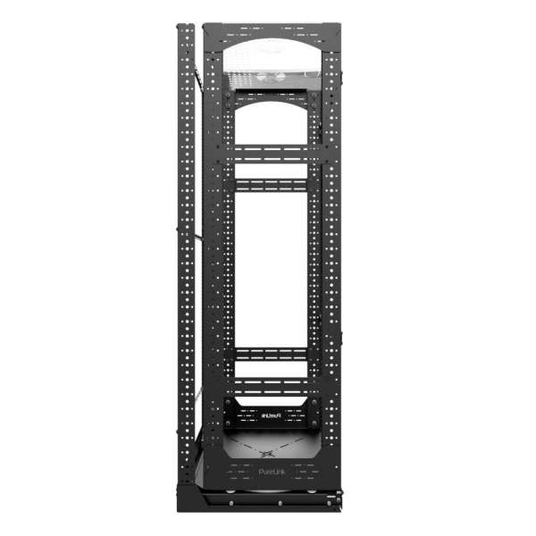 19" Auszieh- und drehbares Rack 32RU, 200kg Traglast, 490B x 510T x 1498H