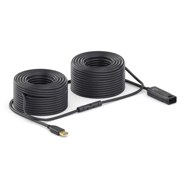 USB 2.0 Aktiv Verlängerung - schwarz - 30,0m