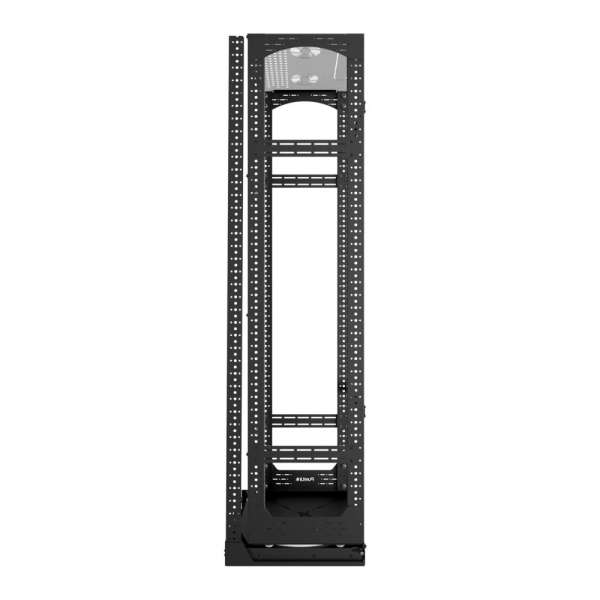 19" Ausziehbares und drehbares Rack 40RU, 125 kg Last, 490B X 515T X 1862H