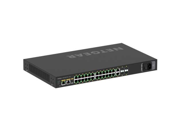 NETGEAR - M4250 30-Port 26G4F PoE+ Stapelbarer Managed Switch (300W PSU)