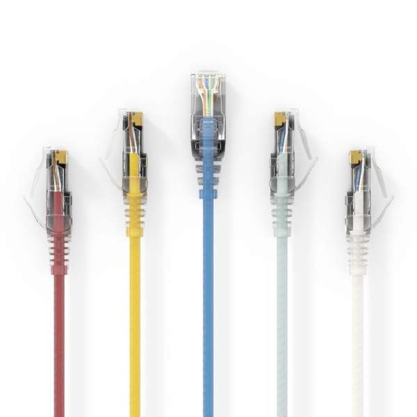 CAT 6 Patchkabel. SLIM - UTP - LSOH - schwarz - 0,25m