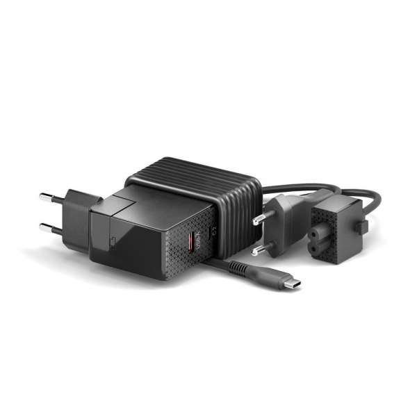 Vuelogic - USB-C & USB-A GaN Ladegerät - 3-Port - 100W PD - schwarz