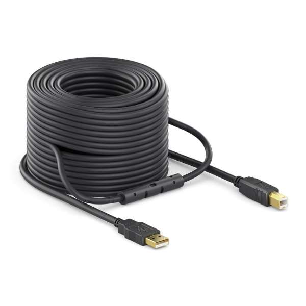 USB 2.0 Aktiv Kabel - schwarz - 10,0m