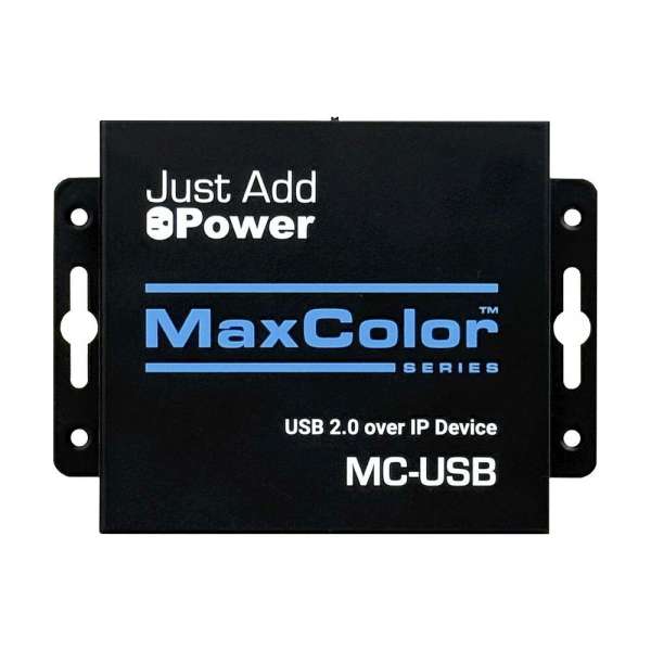 Just Add Power - MaxColor™ USB 2.0 over IP Encoder/Decoder Gerät