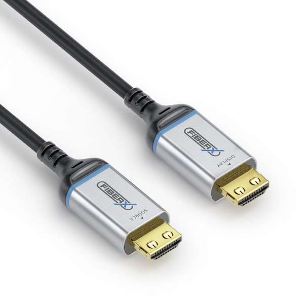 FiberX Serie - HDMI 8K Glasfaser Extender Kabel - 7,5m