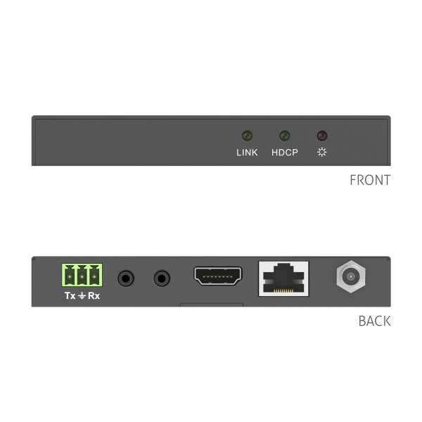 PureTools - HDBaseT Receiver, 4K, 40m 4K / 70m 1080p