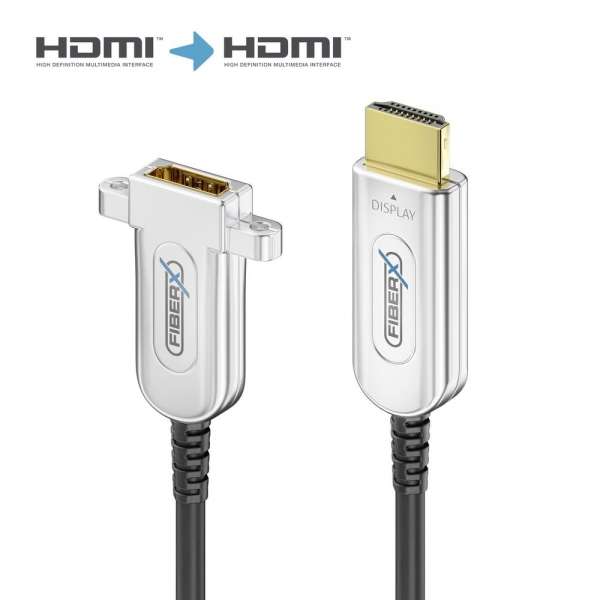 FiberX Serie - HDMI 4K Glasfaser Verlängerung - 7,5m