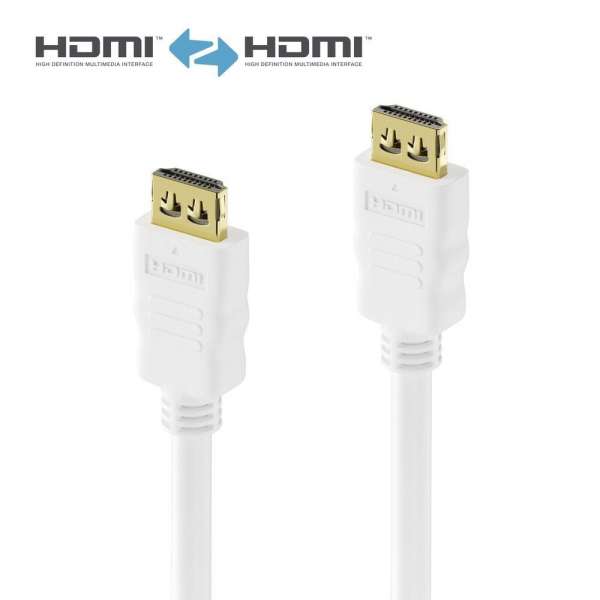 HDMI Kabel - PureInstall - weiß - 1,50m