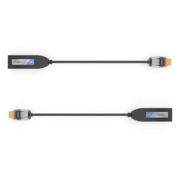 FiberX Serie - HDMI 4K Glasfaser Portsaver Extender mit ULS