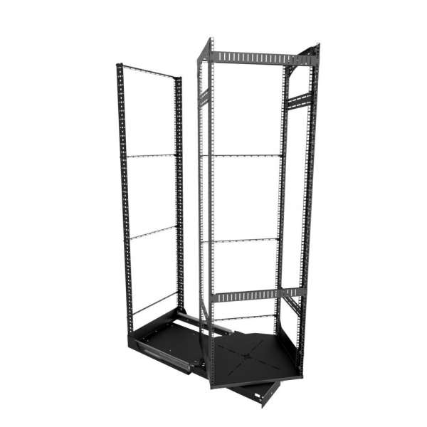 19" Ausziehbares und drehbares Rack 36RU, 125 kg Belastung, 490B X 615T X 1684H