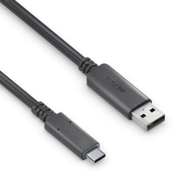 Aktives USB-C auf USB-A Kabel - USB 3.2 Gen2x1, 3A, 10Gbps - PureInstall 5,00m