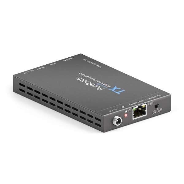 PureTools - Projektor kompatibler HDBaseT-Sender, 4K (60Hz 4:2:0) mit PoC switch