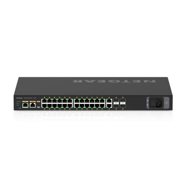NETGEAR - M4250 30-Port 26G4F PoE+ Stapelbarer Managed Switch (300W PSU)