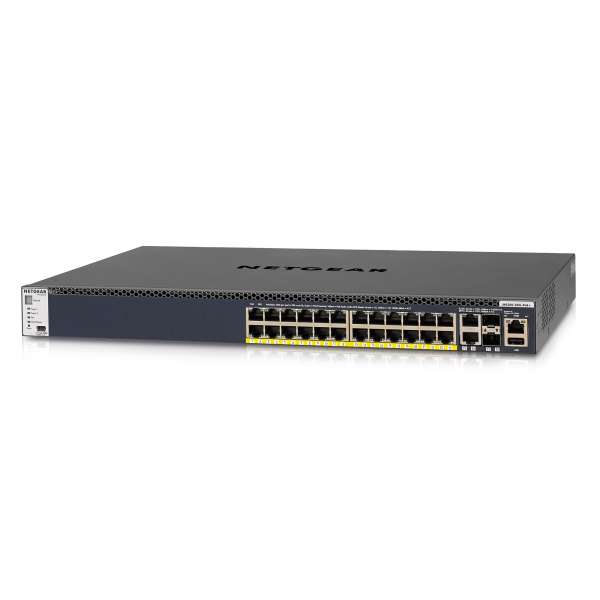 NETGEAR - M4300 28-Port 1G PoE+ Stapelbarer Managed Switch (550W PSU)