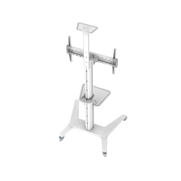 PureMounts® Premium TV Cart - Single Display bis 70", weiß