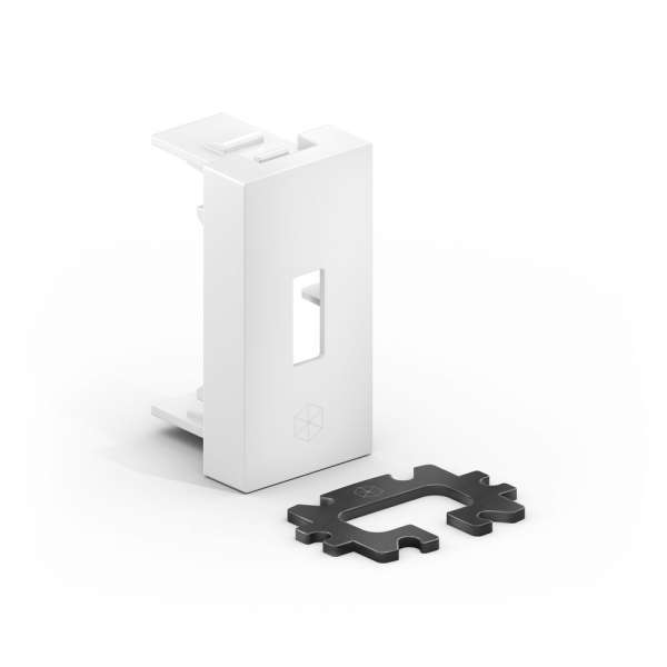 mediahub2 - USB-A Steckplatzabdeckung - weiß