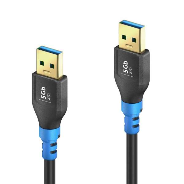 FlexInstall USB-A auf USB-A Kabel USB 3.0 5Gbps 2.00m