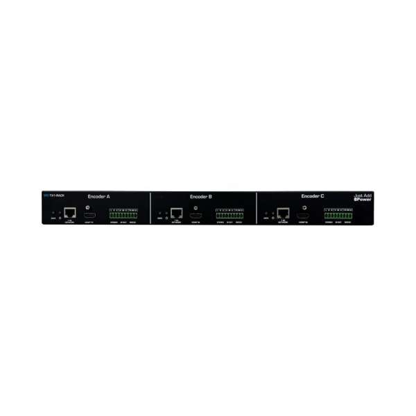 JustAddPower - MaxColor™ 4K60 Rackmount 3-in-1 Encoder 4:4:4 Encoder (Transmitter), 36-Bit in & out, Dolby & HDR-Unterstützung