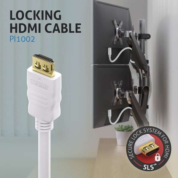 HDMI Kabel - PureInstall - weiß - 5,00m