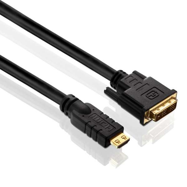 HDMI/DVI Kabel - PureInstall 7,50m