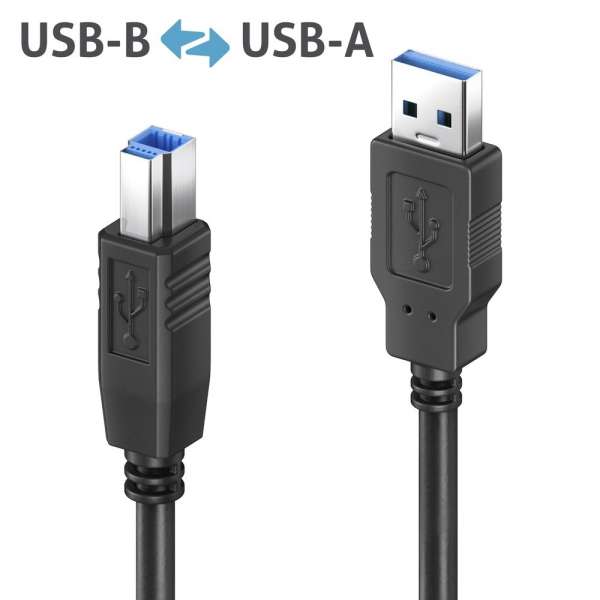 USB 3.2 Gen. 1x1 Aktiv Kabel - schwarz - 20,0m