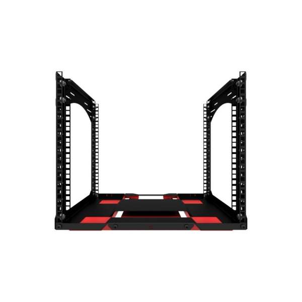 19"-Rack, abnehmbarer Sockel mit 9 HE, Tragfähigkeit 35 kg, 490 B x 422 T x 406 H