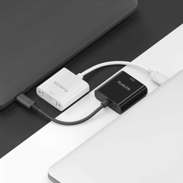USB-C auf DVI Adapter - 1080p - iSerie - weiß - 0,10m
