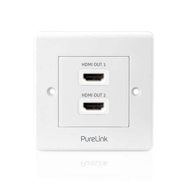 HDMI Anschlußdose - PureInstall 2-fach