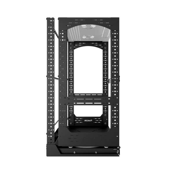 19" Auszieh- und drehbares Rack 20RU, 160kg Traglast, 490B x 510T x 963H