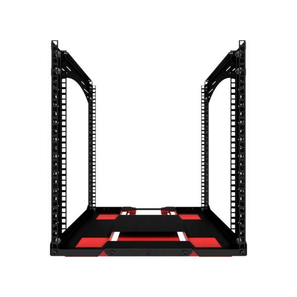 19"-Rack, abnehmbarer Sockel mit 12 HE, Tragfähigkeit 35 kg, 490 B x 422 T x 540 H